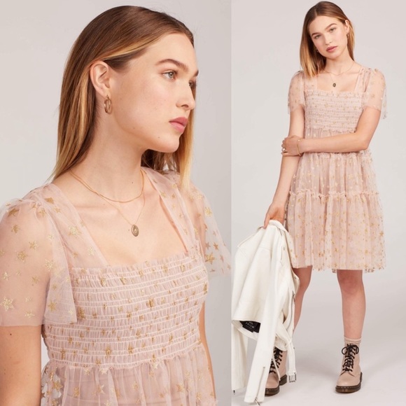 FREE PEOPLE | Starbright Sheer Dress - Picture 9 of 15